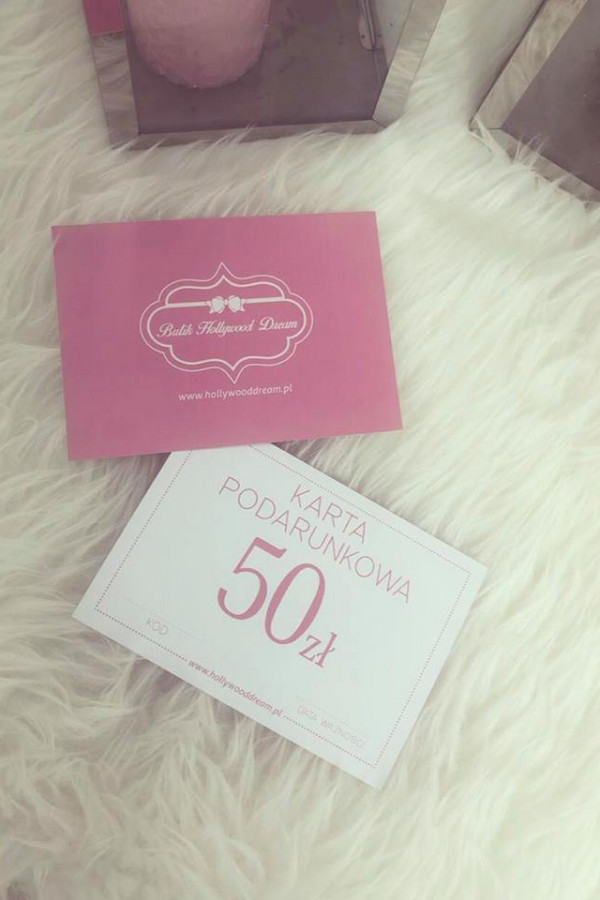 Karta podarunkowa 50 zł