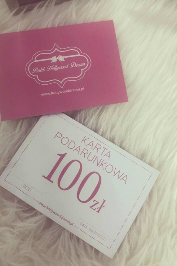 Karta podarunkowa 100 zł