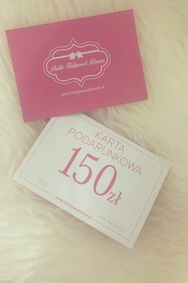 Karta podarunkowa 150 zł