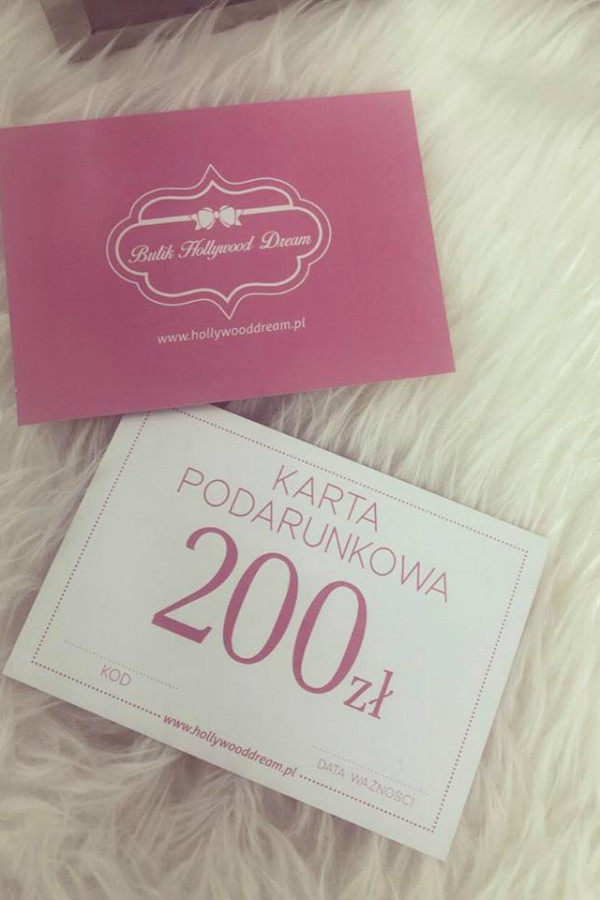Karta podarunkowa 200 zł