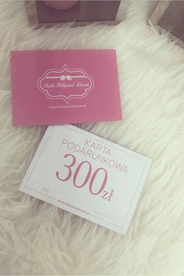 Karta podarunkowa 300 zł