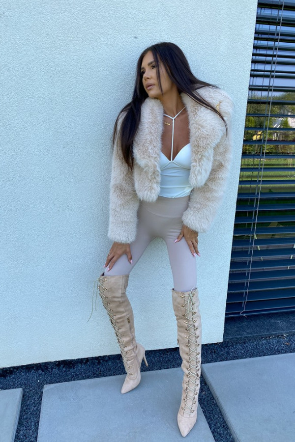 Legginsy z push up nude Trending 17