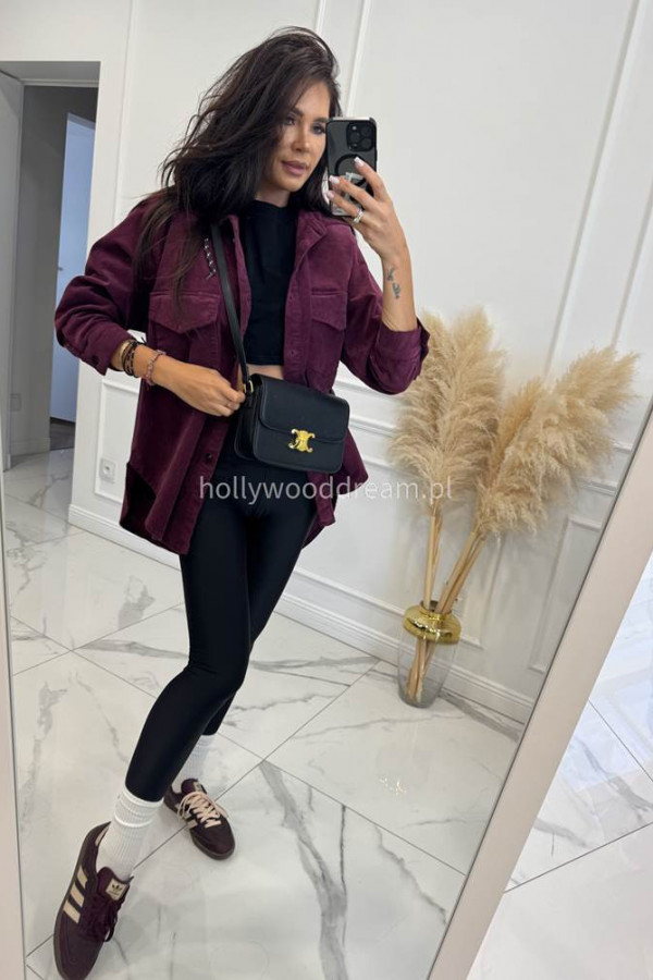 Czarne legginsy z logo Leno 34