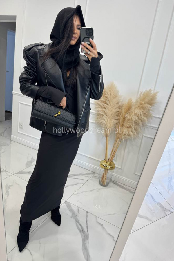 Czarny kaptur balaclava Winter